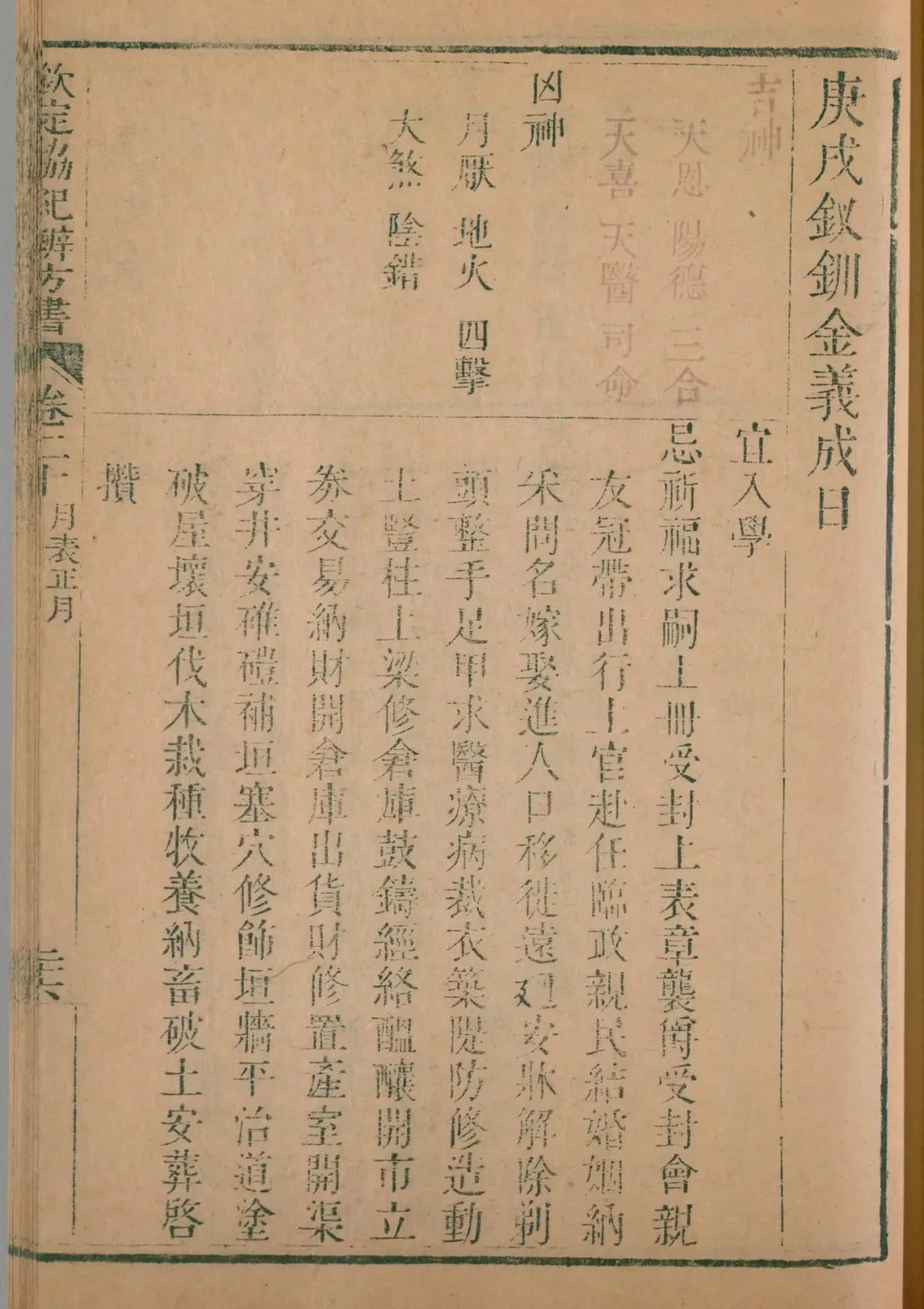 寅月 · 庚戌日对应书页