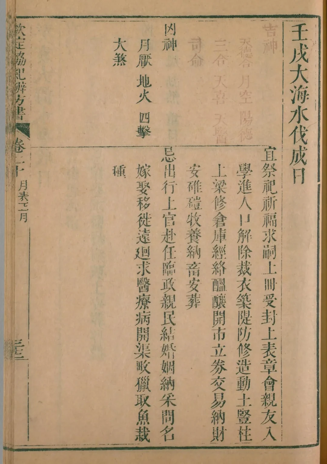 寅月 · 壬戌日对应书页