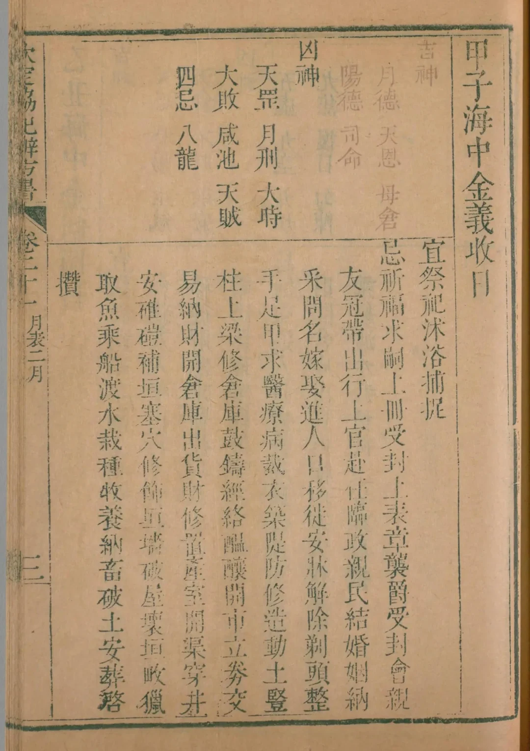 卯月 · 甲子日对应书页