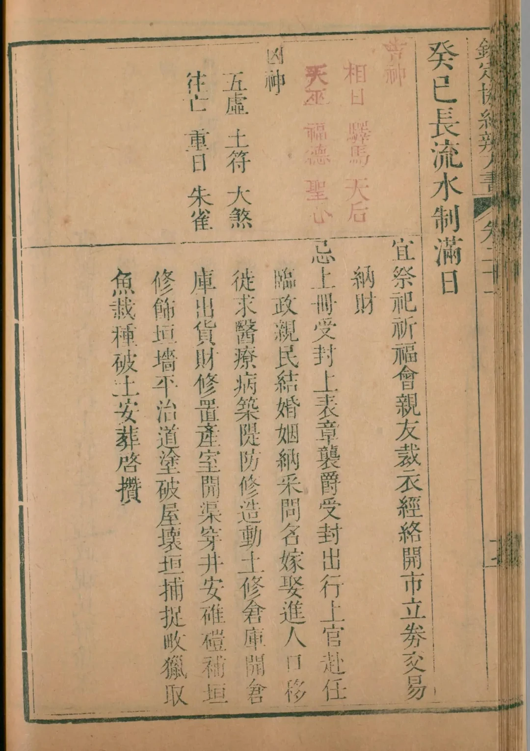 卯月 · 癸巳日对应书页