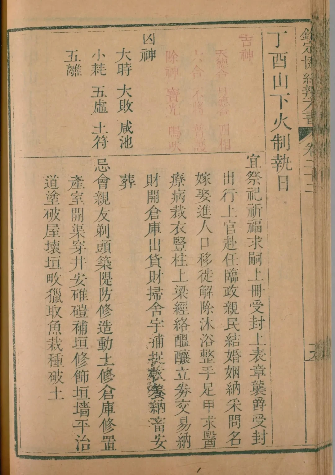 辰月 · 丁酉日对应书页