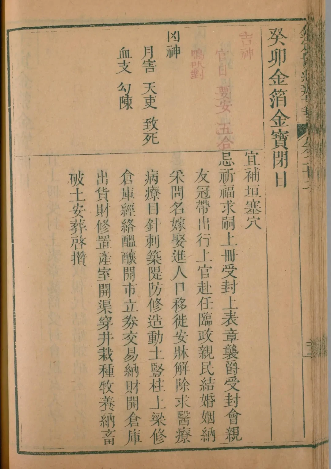 辰月 · 癸卯日对应书页