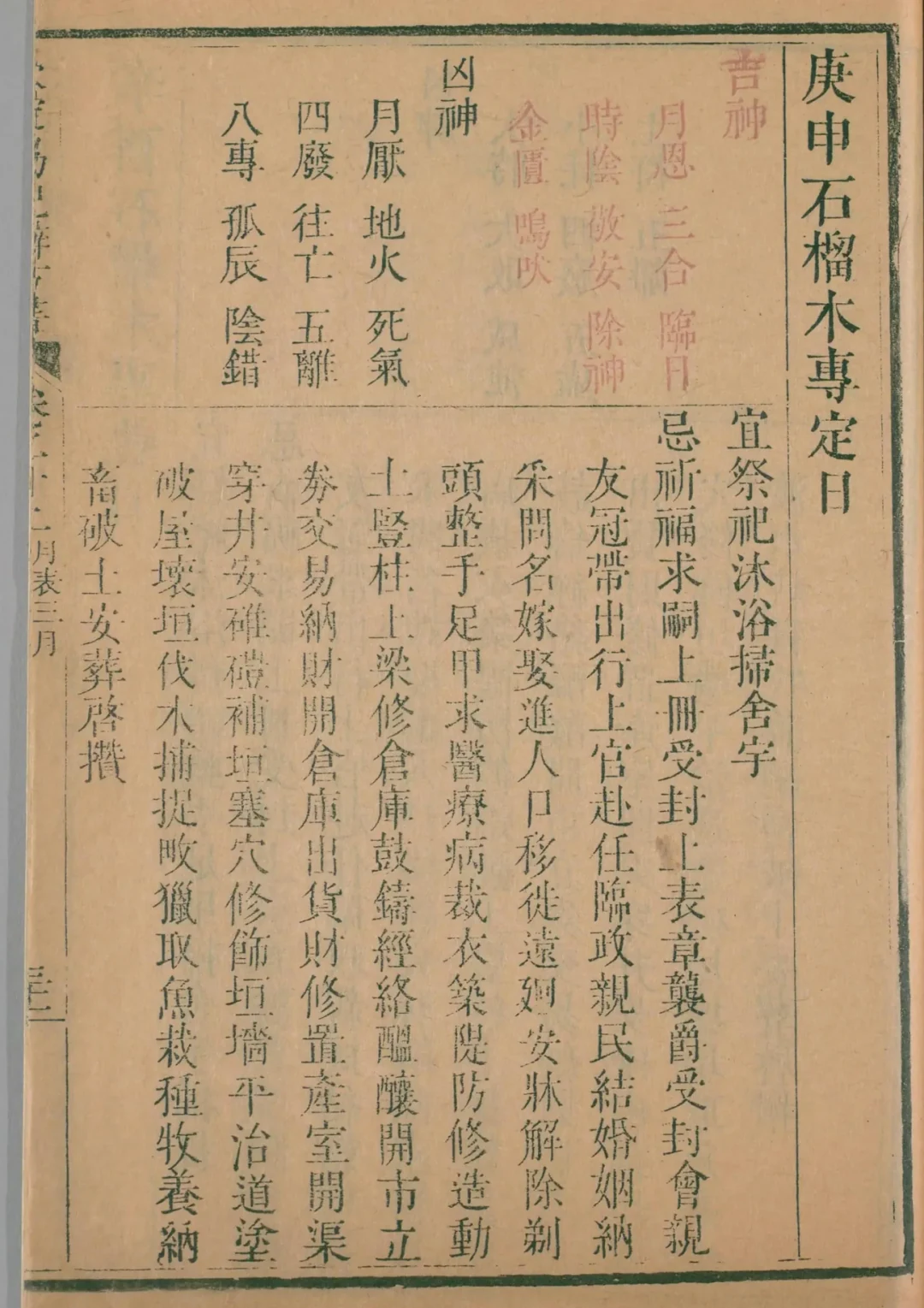 辰月 · 庚申日对应书页