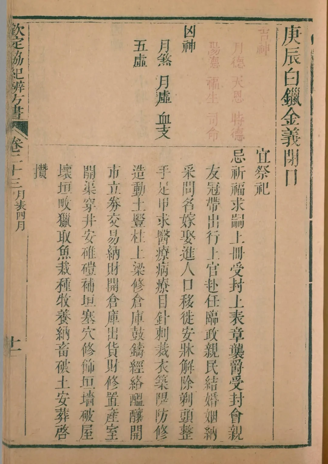 巳月 · 庚辰日对应书页