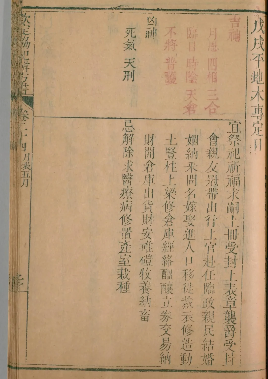 午月 · 戊戌日对应书页