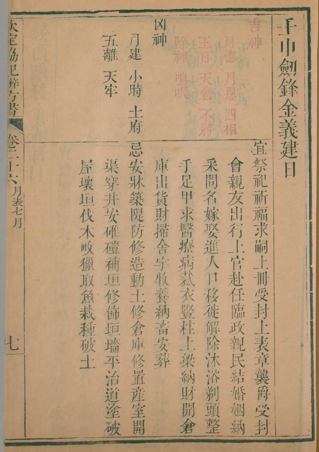 申月 · 壬申日对应书页