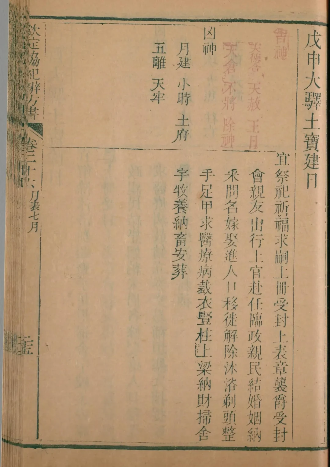 申月 · 戊申日对应书页