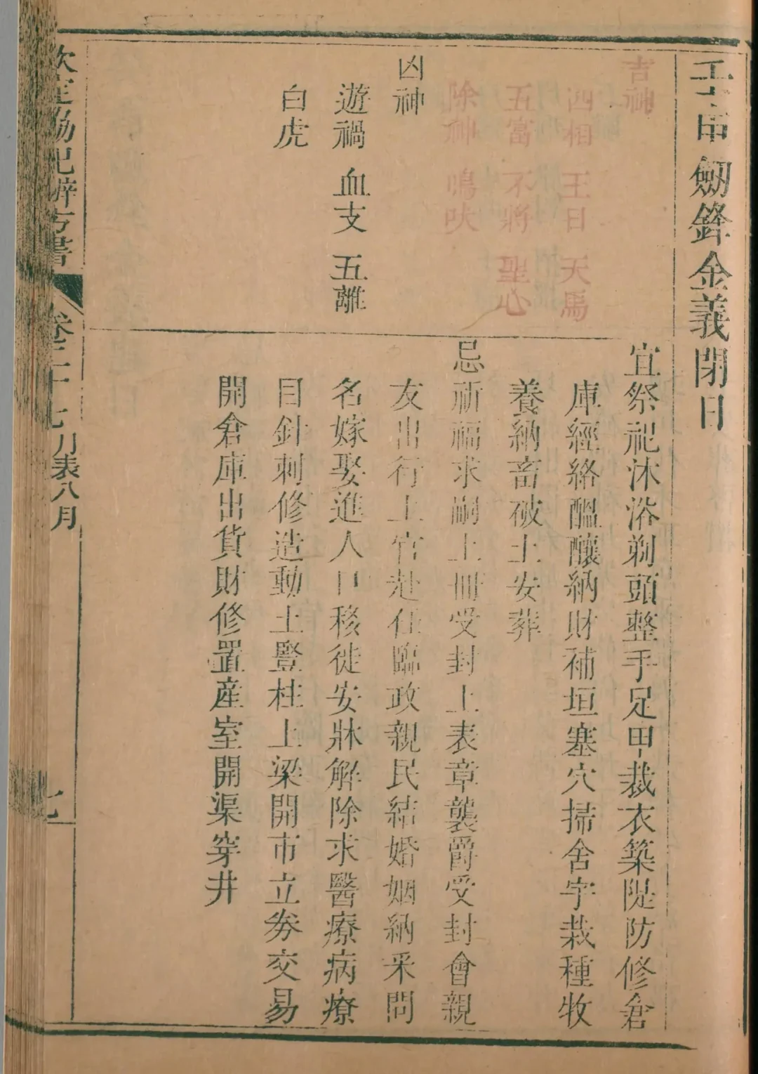 酉月 · 壬申日对应书页