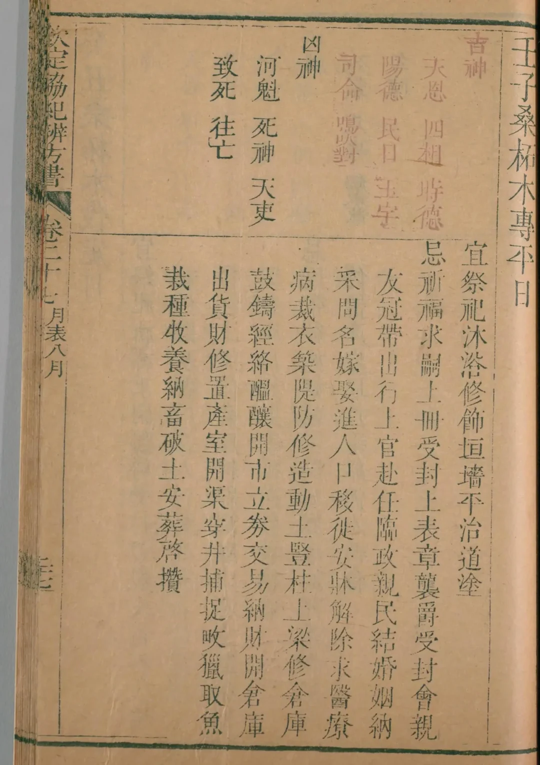 酉月 · 壬子日对应书页