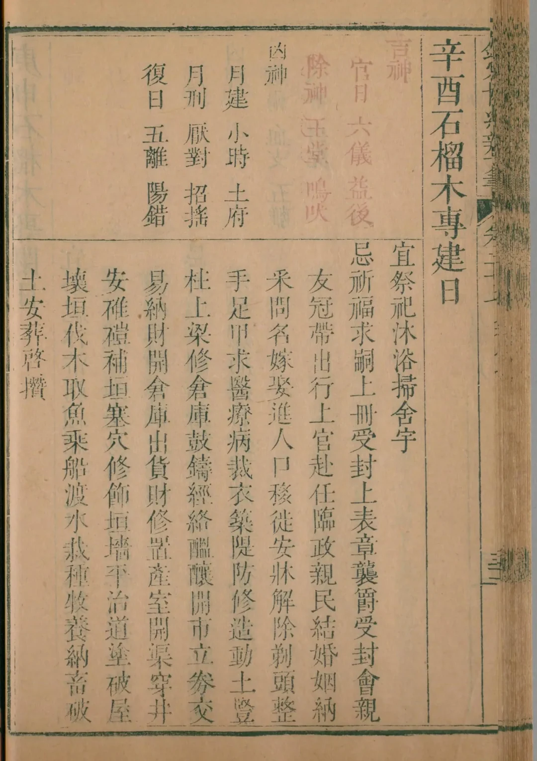 酉月 · 辛酉日对应书页