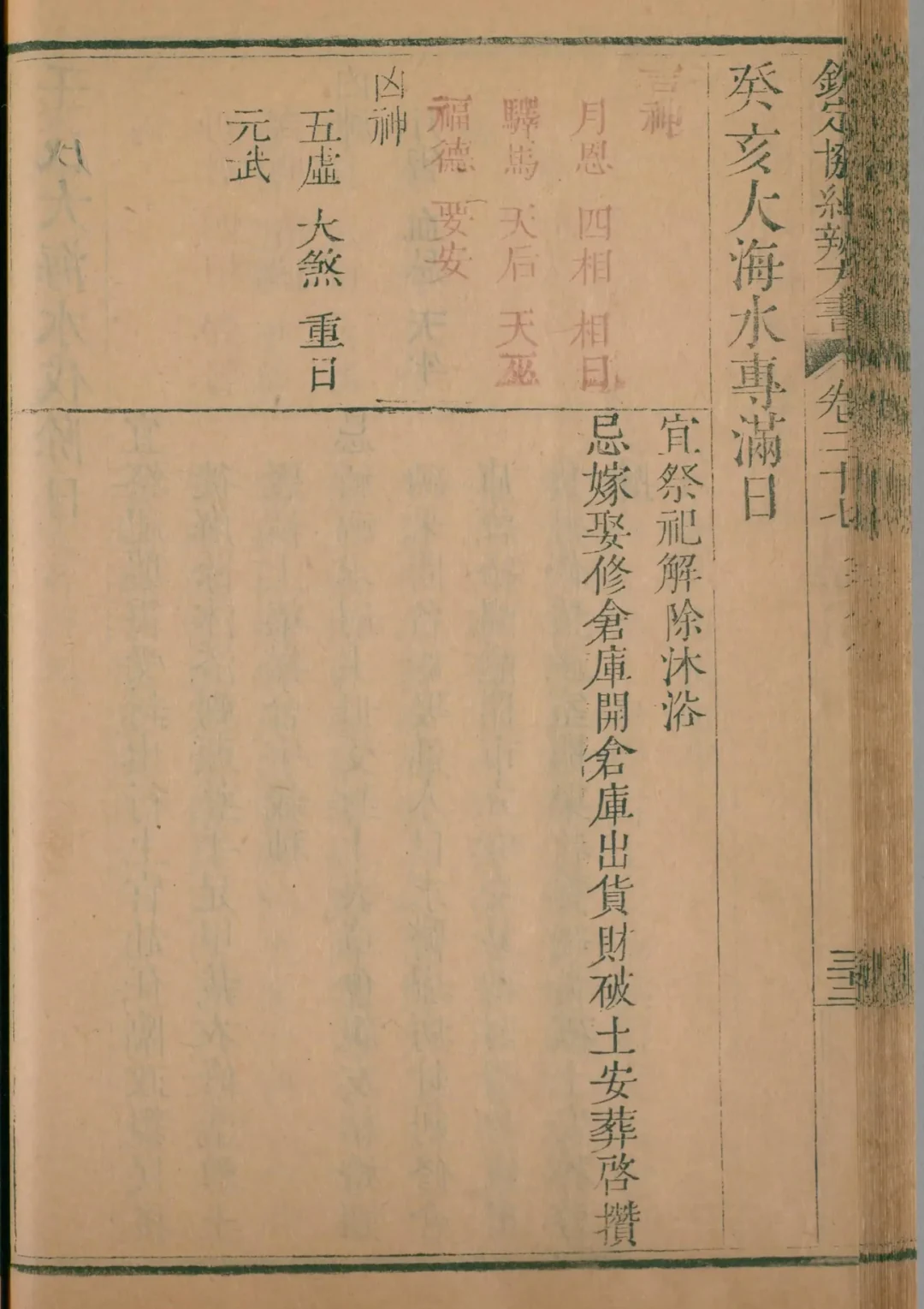 酉月 · 癸亥日对应书页