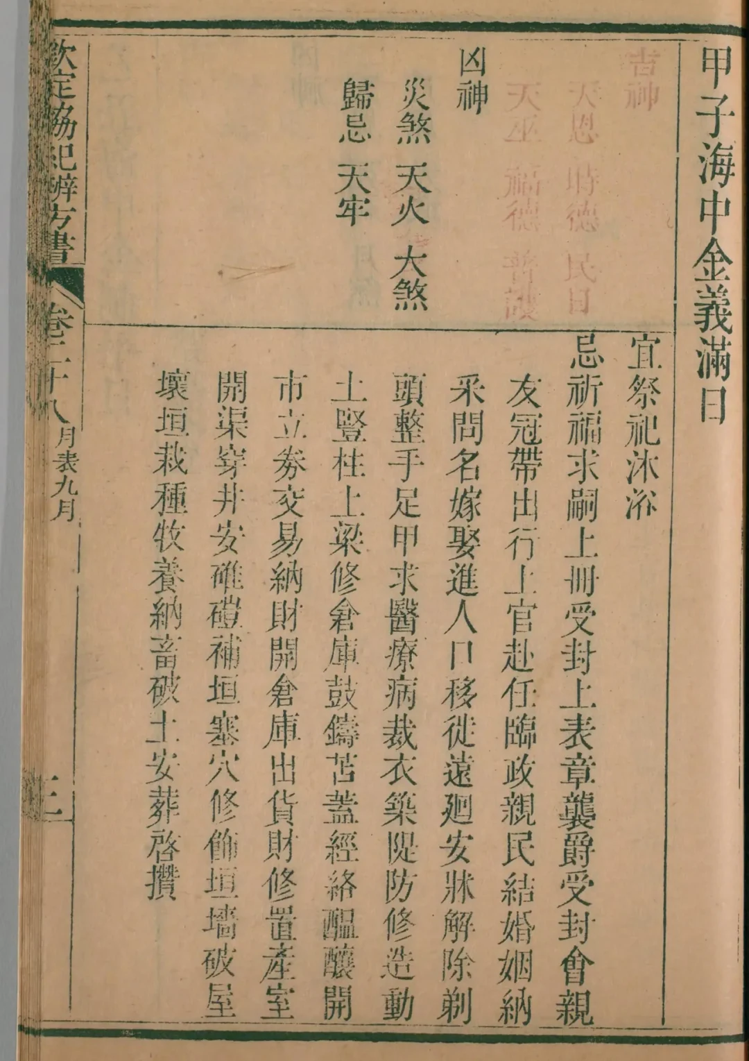 戌月 · 甲子日对应书页