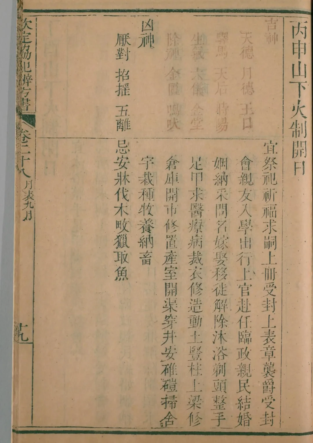 戌月 · 丙申日对应书页