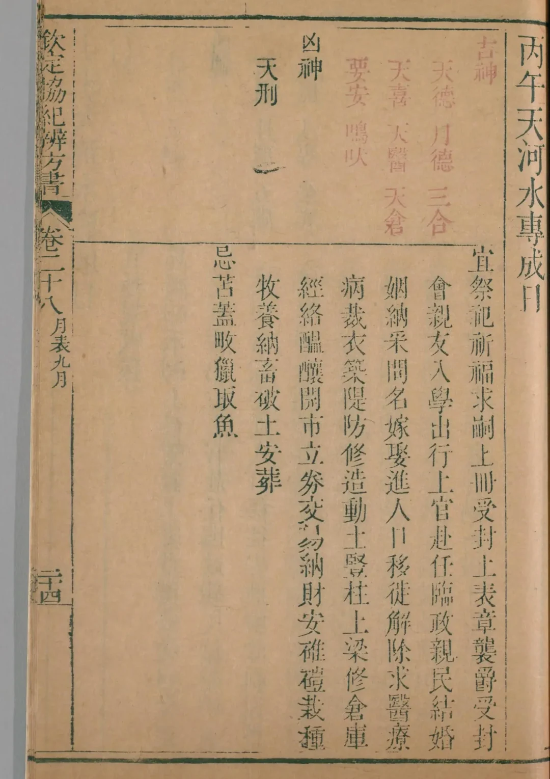 戌月 · 丙午日对应书页
