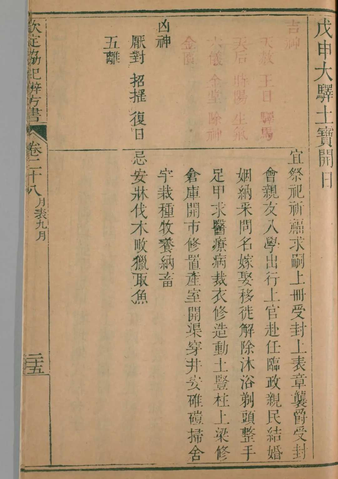 戌月 · 戊申日对应书页