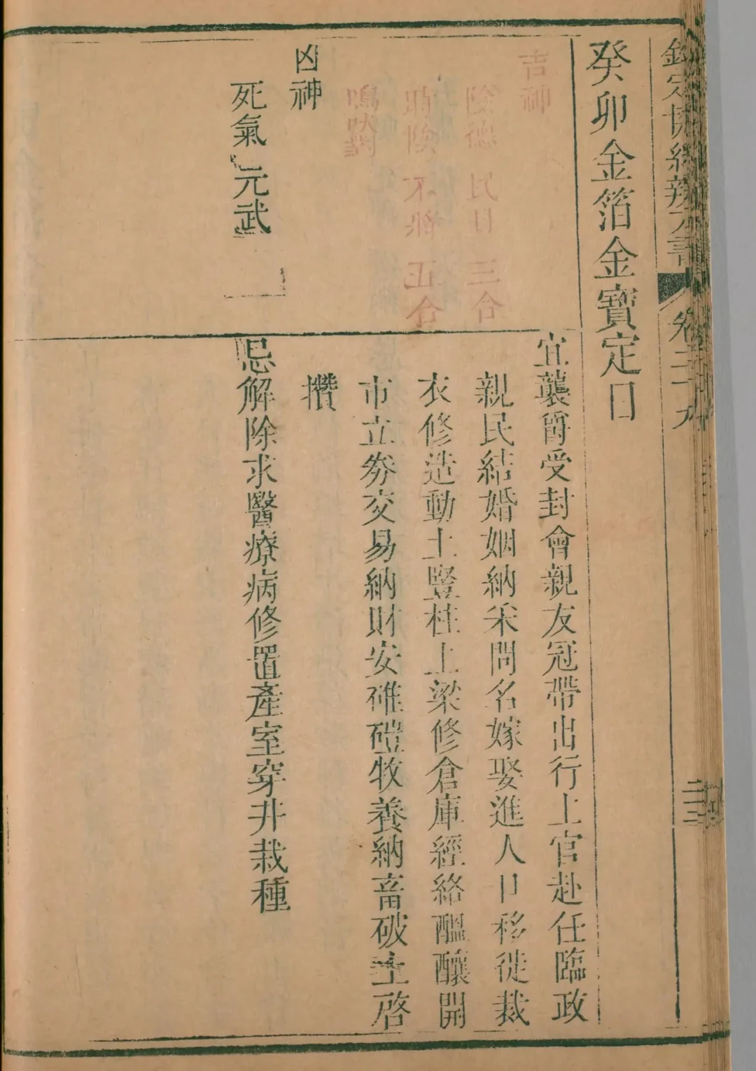 亥月 · 癸卯日对应书页