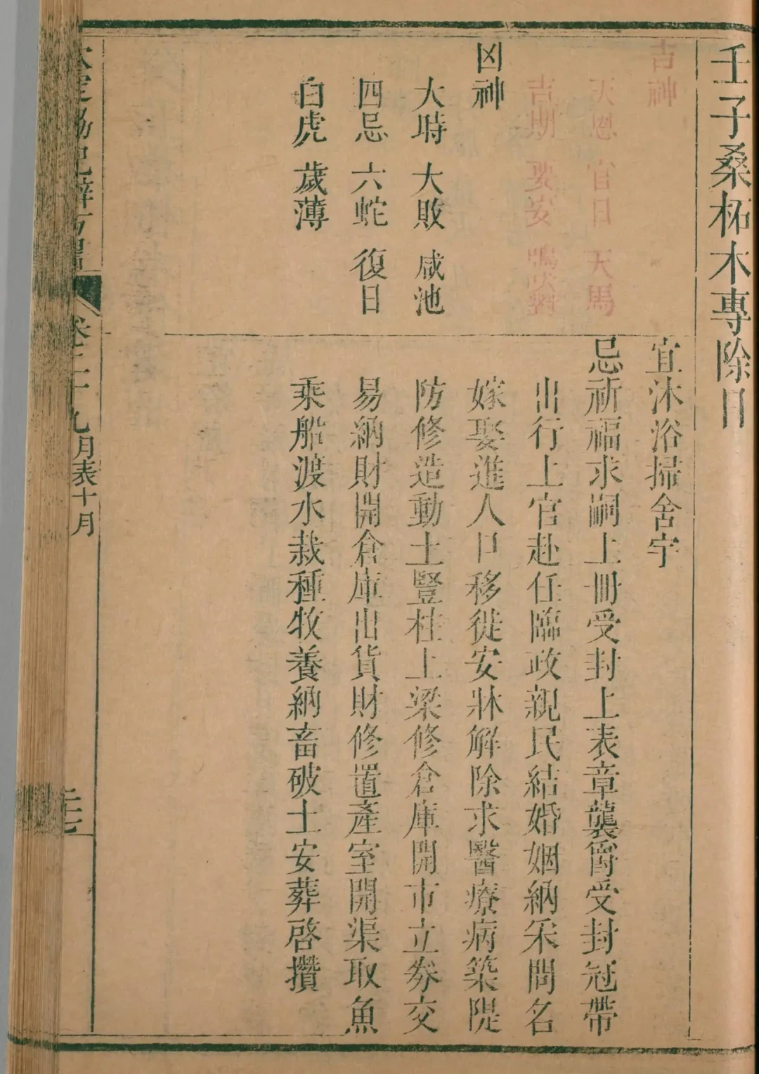 亥月 · 壬子日对应书页