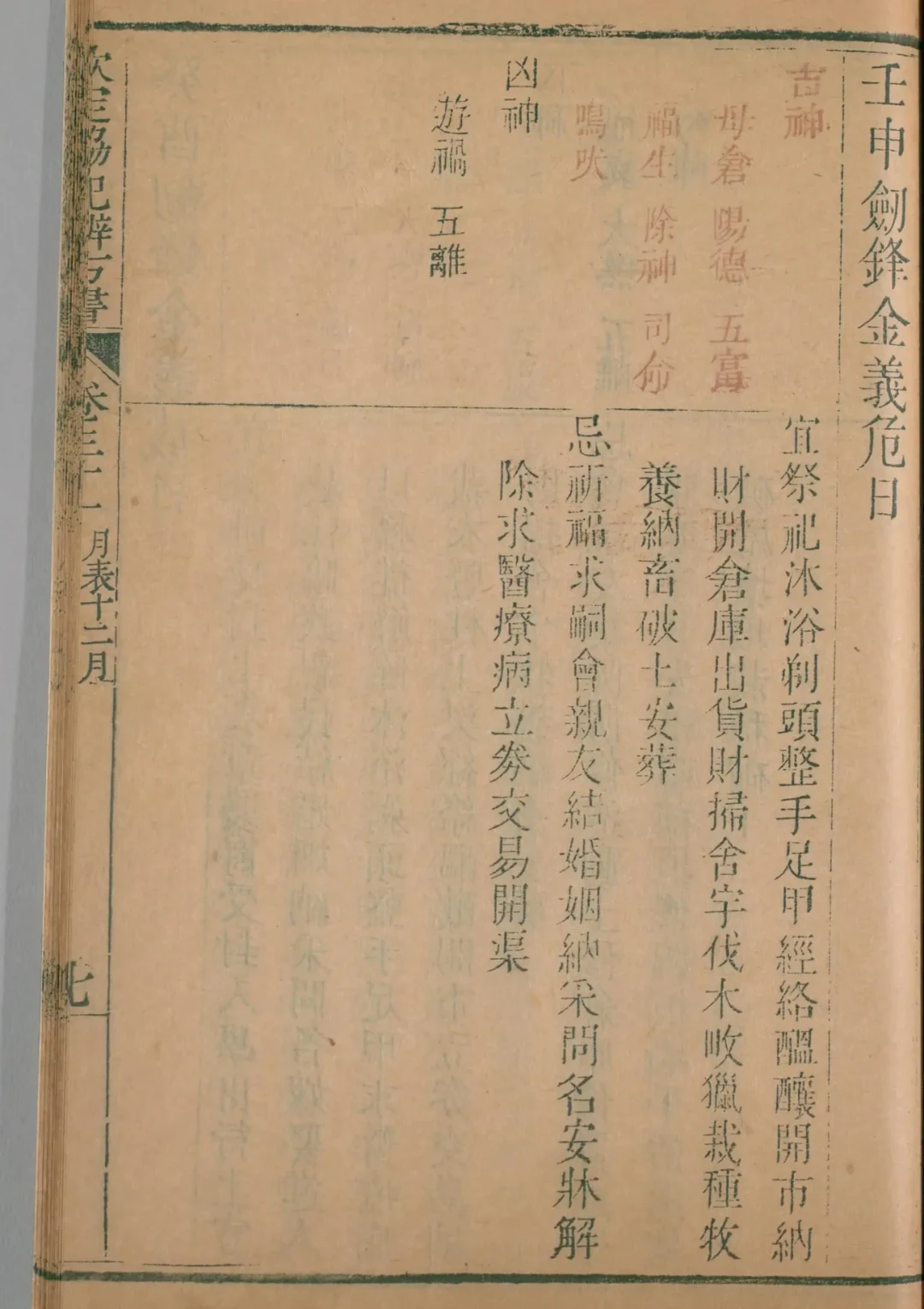 丑月 · 壬申日对应书页
