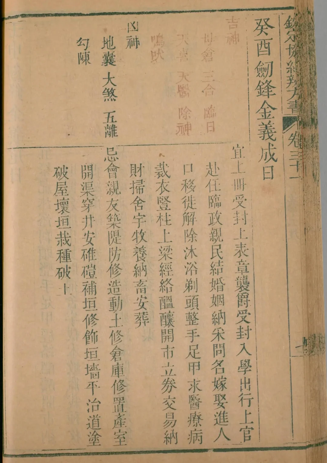 丑月 · 癸酉日对应书页