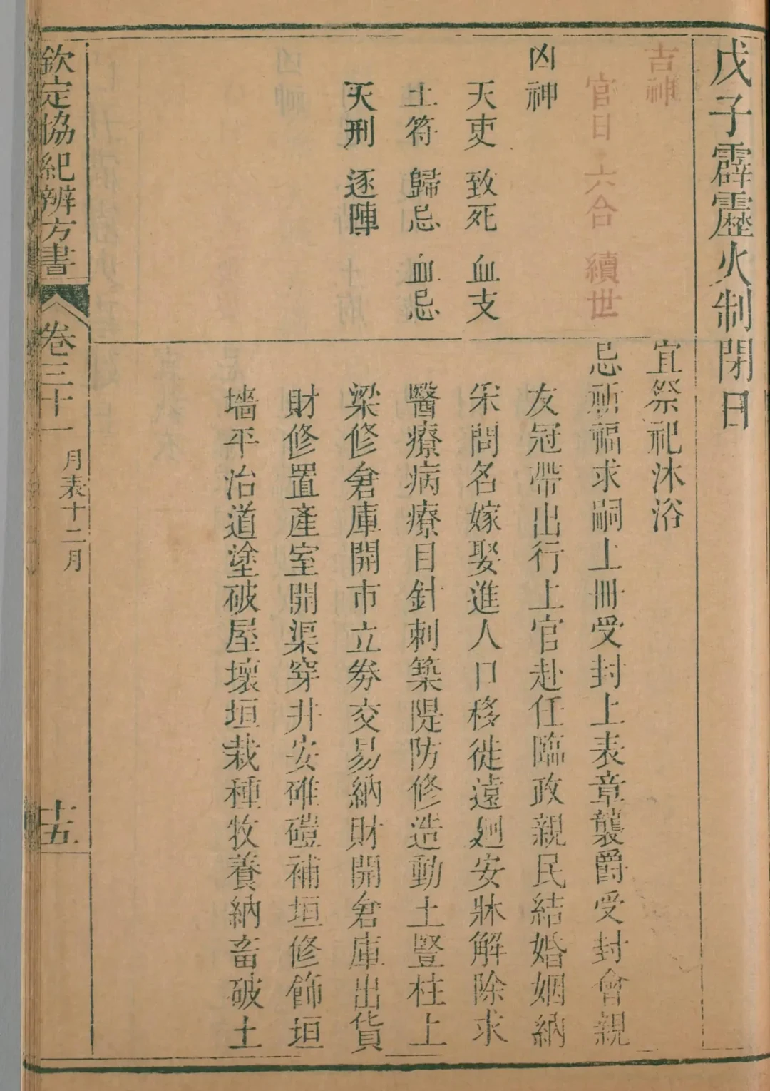 丑月 · 戊子日对应书页