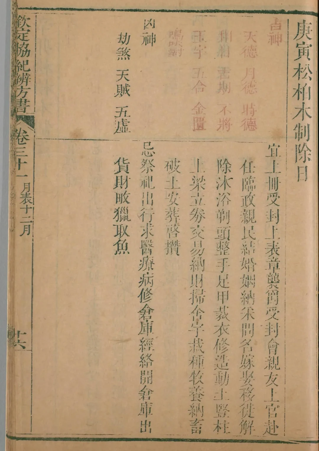 丑月 · 庚寅日对应书页